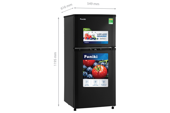 Tủ Lạnh Funiki Inverter 159 Lít HR T8159TDG